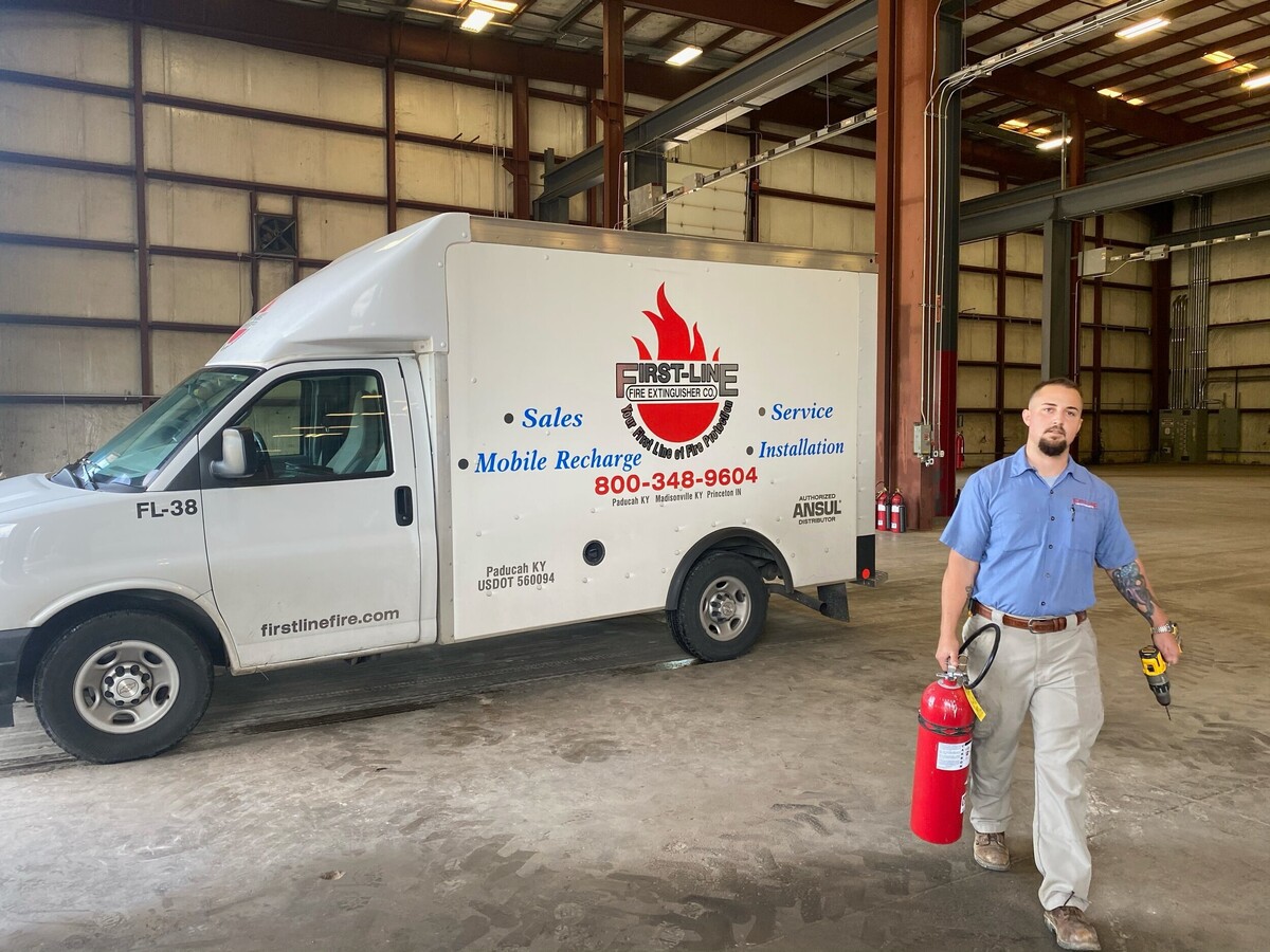 Images First Line Fire Extinguisher - Paducah, KY