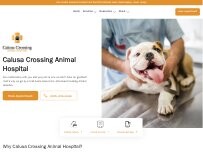 Website Screenshot Calusa Crossing Animal Hospital