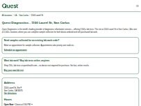 Website Quest Diagnostics