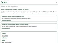Website Quest Diagnostics
