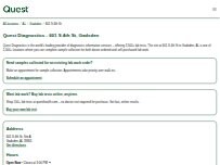 Website Quest Diagnostics