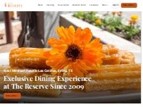 Website Screenshot The Reserve - Las Colinas