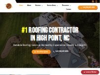 Website Screenshot Weather Master Roofing