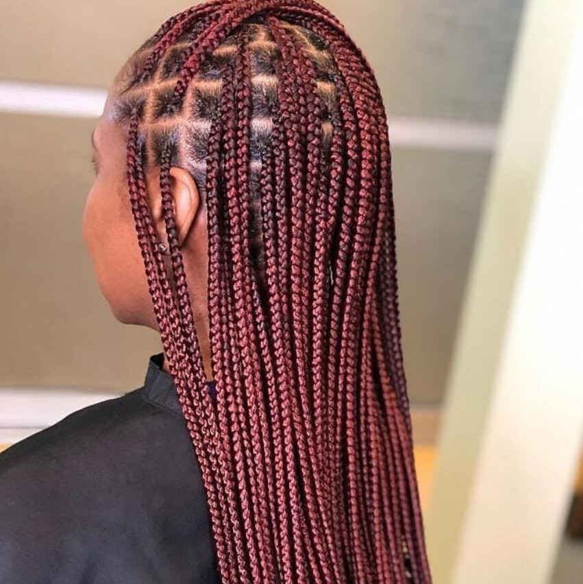 M&K Hair Braiding Salon Logo