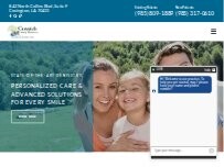 Website Screenshot Cossich Family Dentistry