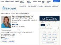 Website Screenshot Kelli Margaret Shilts, PA