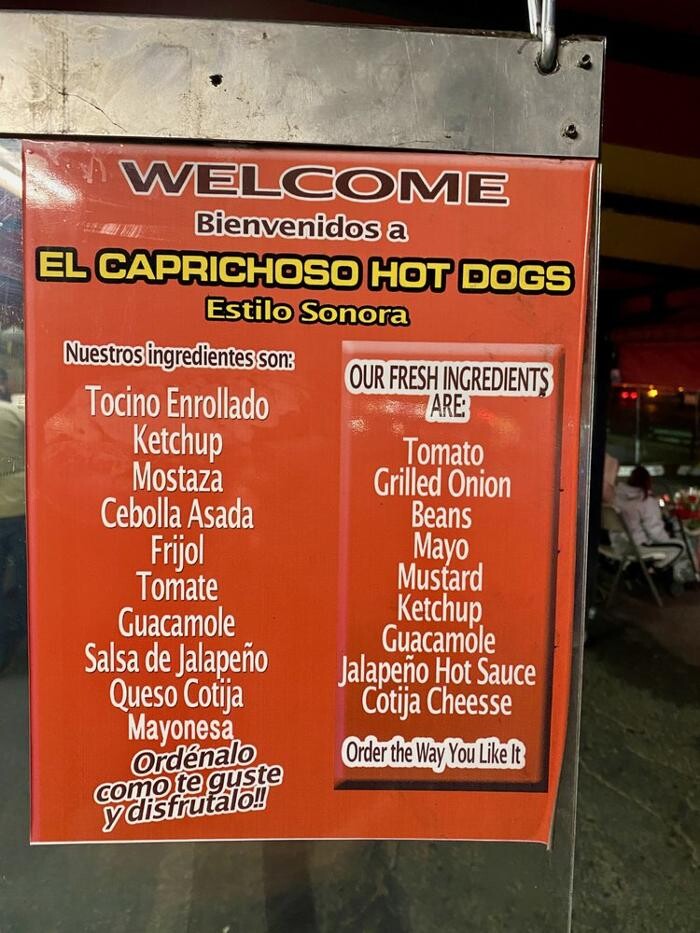 Images El Caprichoso Sonoran Hotdogs