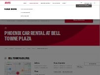 Website Screenshot Avis Car Rental