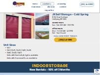 Website Screenshot JK Self Storage - Cold Spring