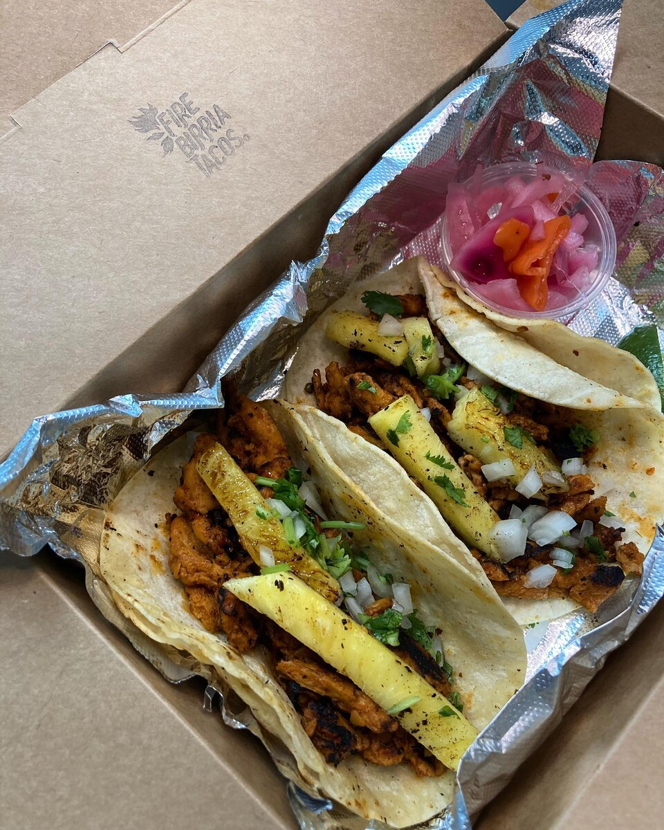 Images Fire Birria Tacos