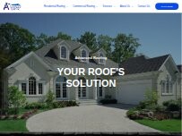 Website Screenshot Advanced Roofing