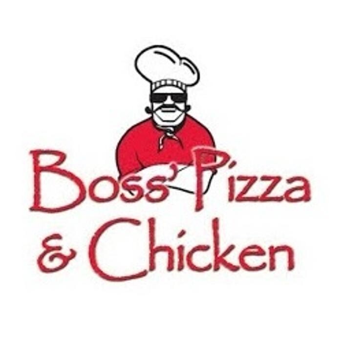 Boss' Pizza and Chicken Des Moines Logo