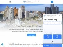 Website Screenshot Law Offices of Marshall D. Schultz