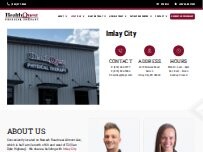 Website Screenshot HealthQuest Physical Therapy - Imlay City