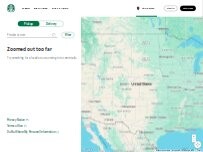 Website Screenshot Starbucks