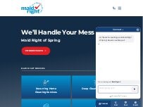 Website Screenshot Maid Right of Spring