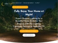 Website Screenshot Light Up Nashville, LLC