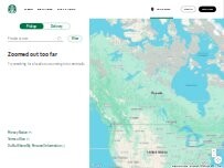 Website Screenshot Starbucks Coffee Company