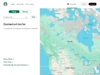 Website Screenshot Starbucks Coffee Company