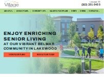 Website Screenshot Village at Belmar