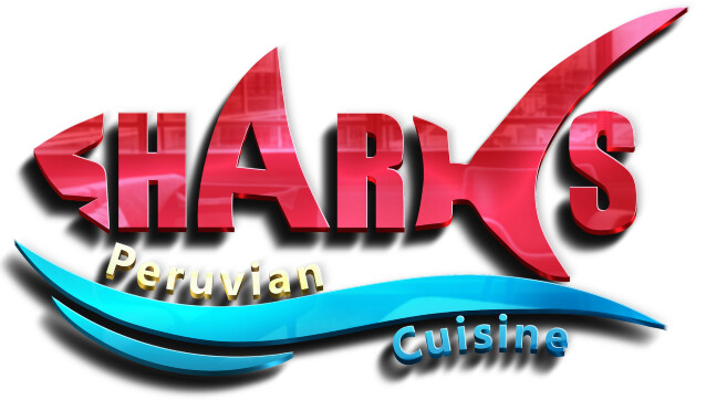 Sharks Peruvian Cuisine Logo