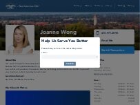 Website Screenshot First American Title - Joanne Wong