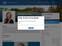 Website Screenshot First American Title - Heidi Foster