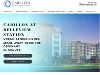 Website Screenshot Carillon at Belleview Station