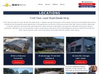 Website Screenshot Skier's Marine Atlanta