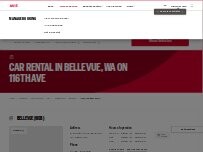 Website Screenshot Avis Car Rental