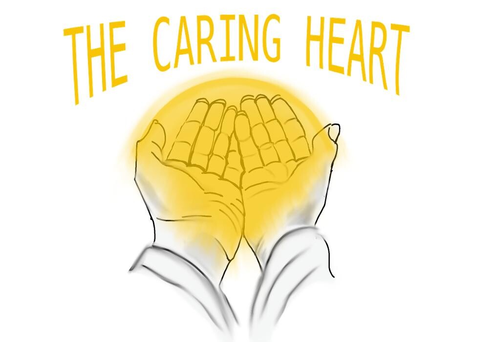 THE CARING HEART Logo