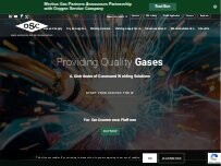 Website Screenshot Oxygen Service Company
