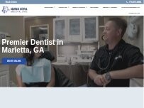 Website Screenshot Georgia Dental Medicine