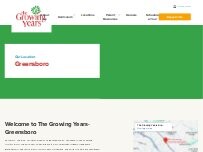 Website Screenshot The Growing Years-Greensboro