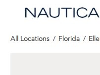 Website Screenshot Nautica