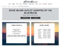 Website Screenshot Eddie Bauer Outlet