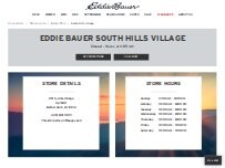 Website Screenshot Eddie Bauer