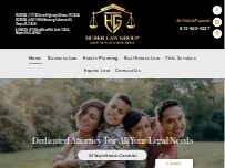 Website Screenshot Huber Law Group PL