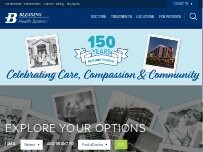 Website Screenshot Blessing Health Center