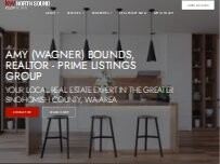Website Screenshot Amy (Wagner) Bounds, REALTOR - Prime Listings Group