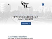 Website Screenshot King, Campbell, Poretz, and Mitchell