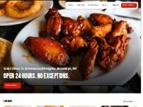 Website Screenshot Sunset Park Diner & Donuts