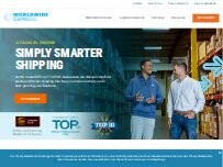 Website Screenshot Worldwide Express