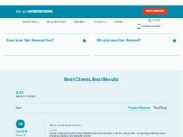 Website Screenshot Milan Laser Hair Removal
