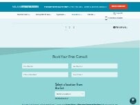 Website Screenshot Milan Laser Hair Removal