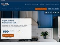 Website Screenshot Five Star Painting of Oak Park and La Grange, IL - CLOSED