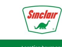 Website Screenshot Sinclair Gas Station