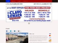 Website Screenshot El Clavo Lumber Inc