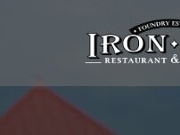 Website Screenshot Iron Bay Restaurant & Drinkery