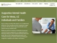 Website Screenshot Transitions Counseling and Consulting